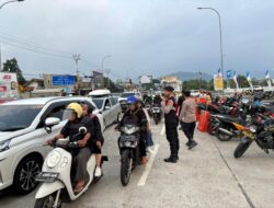 Personil Unit Dalmas Sat sampata Polres Sumedang yg tergabung dalam satgas Preventif Ops Ketupat Lodaya 2024