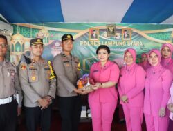 Kapolres Lampung Utara Berikan Tali Asih pada Petugas Pospam