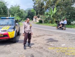 antisipasi terjadinya C3 (Curas,Curat, dan Curanmor) Polsek Tanjungmedar Polres Sumedang Polda Jabar melaksanakan KRYD siang hari