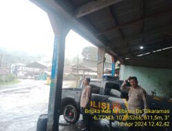 antisipasi terjadinya C3 (Curas,Curat, dan Curanmor) Polsek Tanjungmedar Polres Sumedang Polda Jabar melaksanakan KRYD siang hari