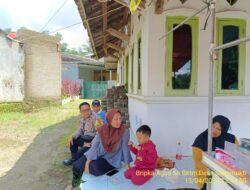 Bhabinkamtibmas Desa Sukamukti Polsek Tanjungmedar Polres Sumedang Polda Jabar laksanakan sambang/silatrahmi kamtibmas