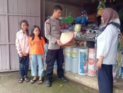 Kanit Bhabinkamtibmas polsek Sukasari Melaksanakan Giat Sambang Dan Silaturahmi kewarga binaannya yang berada di dsn Bojong rt 01/03 Desa Sukasari 