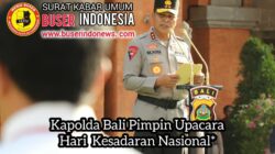 Kapolda Bali Pimpin Upacara Hari Kesadaran Nasional