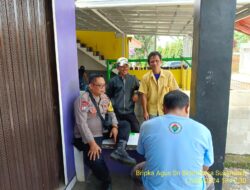 Bbktm Desa Sukamukti melaksanakan sambang/silatrahmi Kamtibmas dan dumas keliling dalam rangka BEYOND TRUST PRESISI di wilayah Kec. Tanjungmedar