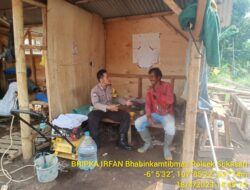 Bhabinkamtibmas Desa Sukarapih Melaksanakan Giat Sambang Dan Silaturahmi Kepada Warga masyarakat