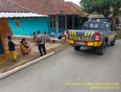 antisipasi terjadinya C3 (Curas,Curat, dan Curanmor) Polsek Tanjungmedar Polres Sumedang Polda Jabar melaksanakan KRYD siang hari
