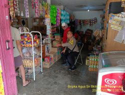 Bhabinkamtibmas Desa Sukamukti Polsek Tanjungmedar Polres Sumedang Polda Jabar laksanakan sambang/silatrahmi kamtibmas