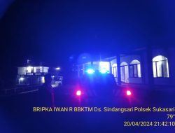 ANGGOTA POLSEK SUKASARI MELAKSANAKAN PATROLI MALAM HARI KE TEMPAT – TEMPAT RAWAN GANGGUAN KAMTIBMAS DI WILAYAH KECAMATAN SUKASARI