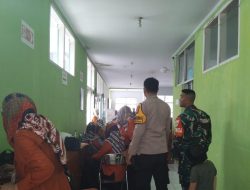 Monitoring kegiatan Pertemuan Evaluasi dan Validasi Data Gizi di Kelurahan Situ