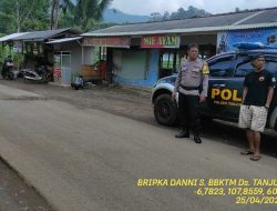 Untuk mencegah terjadinya C3 (Curas,Curat, dan Curanmor) Polsek Tanjungmedar Polres Sumedang Polda Jabar melaksanakan KRYD siang hari