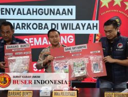 SABU 1 Kilogram : Jaringan Fredy Pratama Ditangkap Satuan Satresnarkoba Polrestabes Semarang
