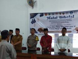 Menghadiri Kegiatan Halal Bilhalal Desa Jatihurip Kecamatan Sumedang Utara Kabupaten Sumedang.