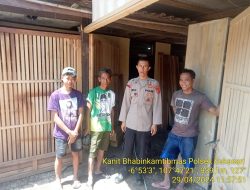 Kanit Bktm polsek Sukasari Melaksanakan Giat Sambang Dan Silaturahmi kewarga binaannya desa sukasari