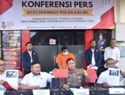 Dit Reskrimsus Polda Kalsel Ringkus Warga Angsana Tanbu Sebarkan Berita Hoax Beras Beracun dari China