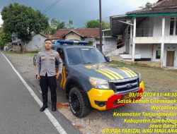 Untuk mencegah terjadinya C3 (Curas,Curat, dan Curanmor) Polsek Tanjungmedar Polres Sumedang Polda Jabar melaksanakan KRYD siang hari