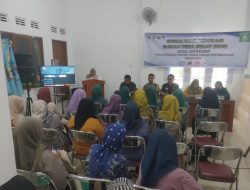 Menghadiri Sosialisasi /Edukasi Rumah Desa Sehat Desa Jatihurip Kecamatan Sumedang Utara Kabupaten Sumedang.