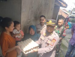 Monitoring Pelaksanaan Pedistribusian bantuan bagi Balita stunting dan keluarga miskin extrim Desa Jatihurip  Kec. Sumedang Utara Kab. Sumedang.