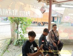 bktm Desa Sukamukti melaksanakan sambang/silatrahmi Kamtibmas dan dumas keliling dalam rangka BEYOND TRUST PRESISI