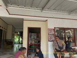 Bhabinkamtibmas Desa Sukamukti Polsek Tanjungmedar Polres Sumedang Polda Jabar melaksanakan sambang/silatrahmi kamtibmas