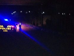 Anggota Unit Samapta Polsek Sukasari Rutin Laksanakan Patroli KRYD Blue Light / Malam hari di Wilayah Kecamatan Sukasari Kabupaten Sumedang