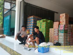 Bhabinkamtibmas Polsek Tanjungmedar Polres Sumedang sambang/silatrahmi kamtibmas