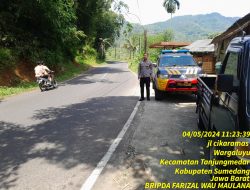 Untuk mencegah terjadinya C3 (Curas,Curat, dan Curanmor) Polsek Tanjungmedar Polres Sumedang Polda Jabar melaksanakan KRYD siang hari