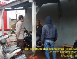 Bhabinkamtibmas Desa Sukarapih Melaksanakan Giat Sambang Dan Silaturahmi Kepada Warga masyarakat