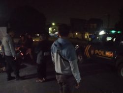 Anggota Unit Samapta Polsek Sukasari Rutin Laksanakan Patroli KRYD Blue Light / Malam hari di Wilayah Kecamatan Sukasari Kabupaten Sumedang
