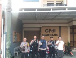 Kegiatan Ibadah Umat Nasrani Gereja GPDI (Gereja Pantekosta Di Indonesia) Dalam Rangka Memperingati Kenaikan Isa Al-Masih Tahun 2024 di Kab. Sumedang.