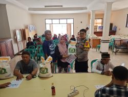 Monitoring Penyaluran Bantuan Pangan Cadangan Beras Pemerintah (CBP) Tahap IV Bulan April Tahun 2024 desa padasuka kec sumedang utara