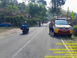 Untuk mencegah terjadinya C3 (Curas,Curat, dan Curanmor) Polsek Tanjungmedar Polres Sumedang Polda Jabar melaksanakan KRYD siang hari