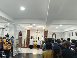 Kegiatan Pengamanan Ibadah Kebaktian rutin minggu pagi diwilayah Kec. Sumedang Utara Kab. Sumedang.