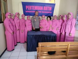 Giat Pertemuan Rutin Bhayangkari Ranting Polsek Tanjungmedar Tanjungmedar Polres Sumedang