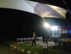Anggota Unit Samapta Polsek Sukasari Rutin Laksanakan Patroli KRYD Blue Light / Malam hari di Wilayah Kecamatan Sukasari Kabupaten Sumedang