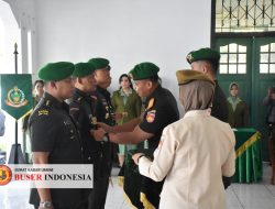 Brigjend Zainul Bahar Pimpin Sertijab Kasiops Kasrem 072/Pamungkas dan Dandim 0734/Kota Yogyakarta