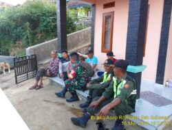 SINERGRITAS TNI POLRI MELAKSANAKAN SAMBANG SILATURAHMI BERSAMA DIWILAYAH DESA Banyuresmi KEC. SUKASARI KAB. SUMEDANG