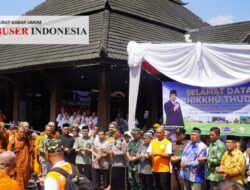 Pengamanan Biksu Thudong, Polres Semarang Berikan Pengamanan