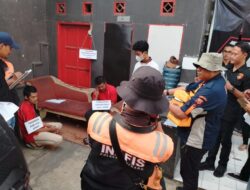 pengamanan Kegiatan Olah TKP Rekontruksi Atau Reka Adegan Kejadian Upaya Penganiayaan sehingga Berujung Kepada Kematian Yang Dilakukan Oleh Saudara Arizal Alias Hayam Dan Rekan – rekannya.