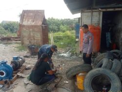 Dengan Cara Sambang Bhabinkamtibmas Polsek Tomo Jalin Silaturahmi Dengan Warga Binaan.