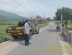 antisipasi terjadinya C3 (Curas,Curat, dan Curanmor) Polsek Tanjungmedar Polres Sumedang Polda Jabar melaksanakan KRYD siang hari
