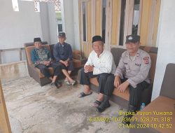 Aiptu Nana Sujana bersama Bripka Yuyun Yuwana melaksanakan sambang/silatrahmi Kamtibmas dan dumas keliling dalam rangka BEYOND TRUST PRESISI