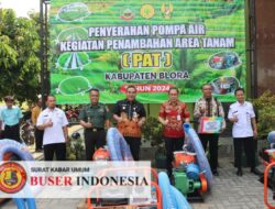 Kementan RI Berikan Bantuan Pompa Air ke 164 Kelompok Tani di Blora