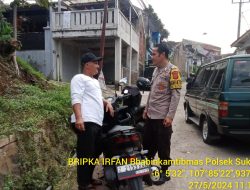 Bhabinkamtibmas Desa Sukarapih Melaksanakan Giat Sambang Dan Silaturahmi Kepada Warga masyarakat.