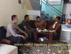 SILAHTURAHMI SINERGRITAS TNI-POLRI GUNA MEWUJUDKAN SITUASI KONDUSIP ,DIWILAYAH HUKUM POLRES SUMEDANG POLSEK SUKASARI