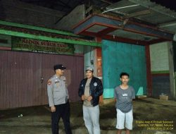 Anggota Unit Samapta Polsek Sukasari Rutin Laksanakan Patroli KRYD Blue Light / Malam hari di Wilayah Kecamatan Sukasari Kabupaten Sumedang