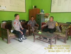 Aiptu Aceng. SH bersama Bripka Yuyun Yuwana melaksanakan sambang/silatrahmi kamtibmas ke Kantor UPTD Pertanian 