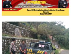 KAPOLSEK SUKASARI BESERTA ANGGOTA SAMAPTA POLSEK SUKASARI MELAKSANAKAN PATROLI SIANG HARI KE TEMPAT TEMPAT RAWAN GANGGUAN KAMTIBMAS DI WILAYAH KECAMATAN SUKASARI