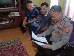 Polsek sukasari melaksanakan sambang untuk menjalin silaturahmi