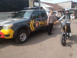 KAPOLSEK SUKASARI BESERTA ANGGOTA SAMAPTA POLSEK SUKASARI MELAKSANAKAN PATROLI SIANG HARI KE TEMPAT TEMPAT RAWAN GANGGUAN KAMTIBMAS DI WILAYAH KECAMATAN SUKASARI