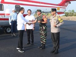 Pangdam III/Slw Sambut Kunker Presiden Joko Wododo di Karawang